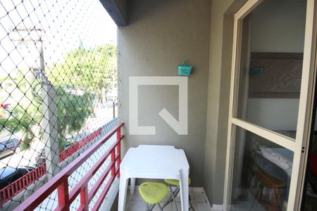 Varanda de apartamento para alugar com 2 quartos, 60m² em Jardim Tres Marias, Guarujá