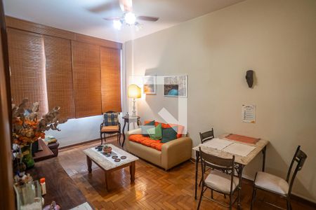 Sala de apartamento à venda com 2 quartos, 66m² em Humaitá, Rio de Janeiro