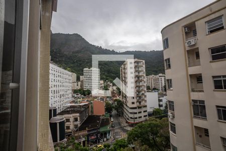 Sala  de apartamento à venda com 2 quartos, 66m² em Humaitá, Rio de Janeiro