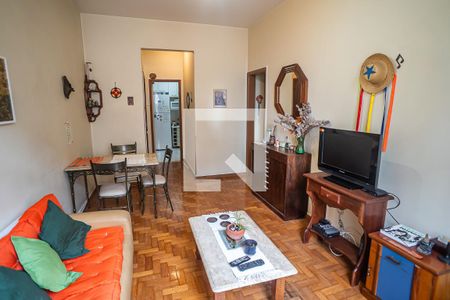 Sala de apartamento para alugar com 2 quartos, 66m² em Humaitá, Rio de Janeiro