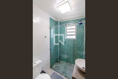 Banheiro de apartamento para alugar com 1 quarto, 51m² em Aviação, Praia Grande