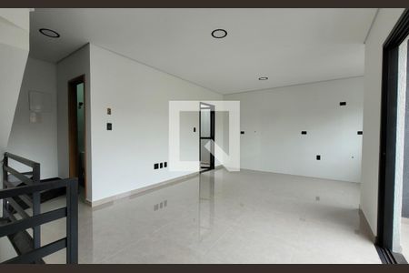Sala de casa para alugar com 3 quartos, 105m² em Parque das Nações, Santo André