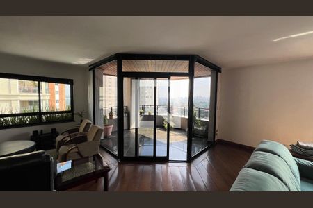 Varanda da Sala de apartamento à venda com 4 quartos, 280m² em Vila Beatriz, São Paulo