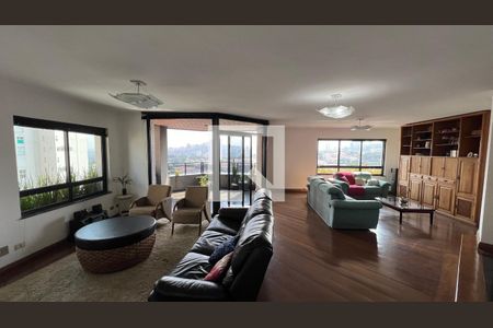 Sala  de apartamento à venda com 4 quartos, 280m² em Vila Beatriz, São Paulo