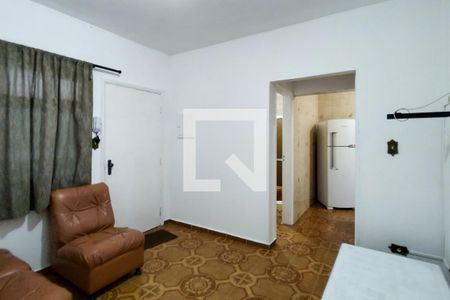 Sala de apartamento para alugar com 1 quarto, 53m² em Guilhermina, Praia Grande