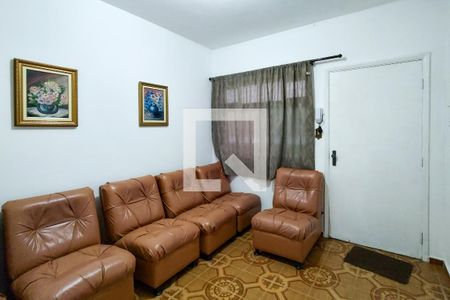 Sala de apartamento para alugar com 1 quarto, 53m² em Guilhermina, Praia Grande