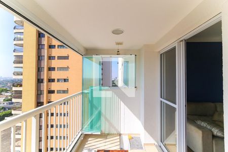 Varanda da Sala de apartamento para alugar com 2 quartos, 62m² em Fazenda Morumbi, São Paulo