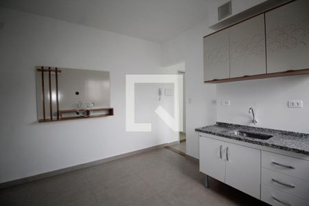Sala/Cozinha de kitnet/studio para alugar com 1 quarto, 34m² em Parque Mandaqui, São Paulo