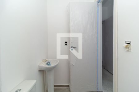Banheiro da Suíte de apartamento à venda com 2 quartos, 54m² em Chácara Seis de Outubro, São Paulo