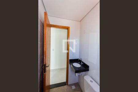 Banheiro de apartamento à venda com 2 quartos, 124m² em Vila Curuca, Santo André