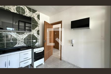 Cozinha de kitnet/studio para alugar com 1 quarto, 20m² em Cruzeiro, São José dos Pinhais
