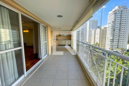 Varanda Sala de apartamento à venda com 4 quartos, 185m² em Vila Mariana, São Paulo