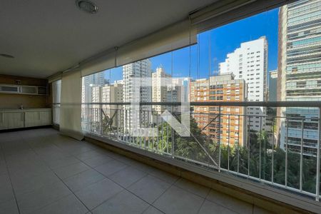 Varanda Sala de apartamento para alugar com 4 quartos, 185m² em Vila Mariana, São Paulo