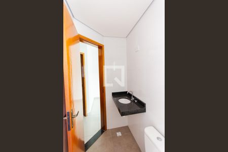 Banheiro de apartamento à venda com 2 quartos, 82m² em Vila Curuca, Santo André