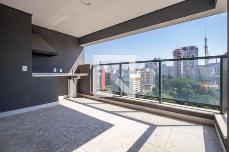 Varanda de apartamento à venda com 2 quartos, 98m² em Pinheiros, São Paulo