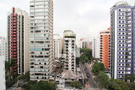 Vista de apartamento para alugar com 1 quarto, 48m² em Indianópolis, São Paulo