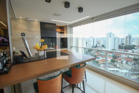 Varanda Sala de apartamento à venda com 3 quartos, 147m² em Parque da Mooca, São Paulo