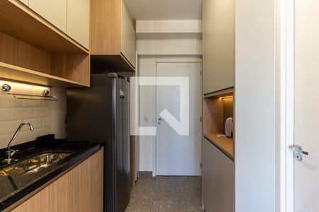 Studio para alugar com 25m², 1 quarto e sem vaga Studio para alugar com 25m², 1 quarto e sem vagaCozinha