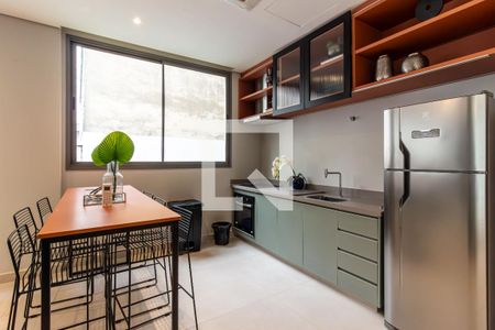 Studio para alugar com 25m², 1 quarto e sem vaga Studio para alugar com 25m², 1 quarto e sem vagaSalão de Festas