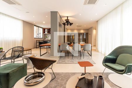 Studio para alugar com 25m², 1 quarto e sem vaga Studio para alugar com 25m², 1 quarto e sem vagaSalão de Festas