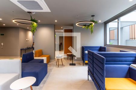 Studio para alugar com 25m², 1 quarto e sem vaga Studio para alugar com 25m², 1 quarto e sem vagaCoworking