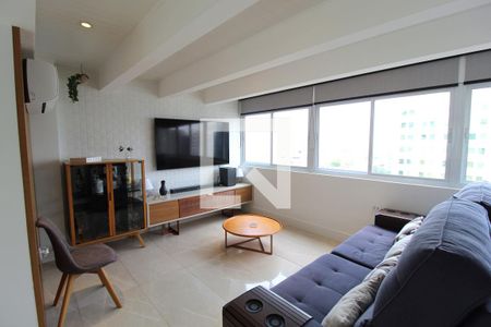 Sala de TV de apartamento para alugar com 2 quartos, 102m² em Vila Olímpia, São Paulo