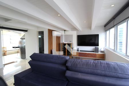 Sala de TV de apartamento para alugar com 2 quartos, 102m² em Vila Olímpia, São Paulo