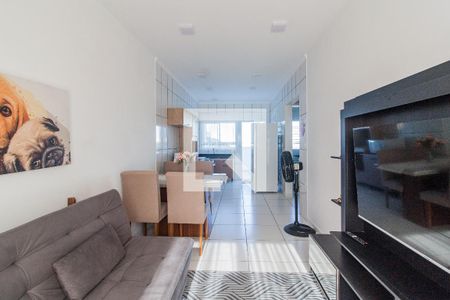 Sala de apartamento para alugar com 1 quarto, 50m² em Serraria, São José