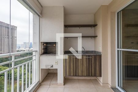 Varanda Sala de apartamento para alugar com 2 quartos, 85m² em Jardim Tupanci, Barueri