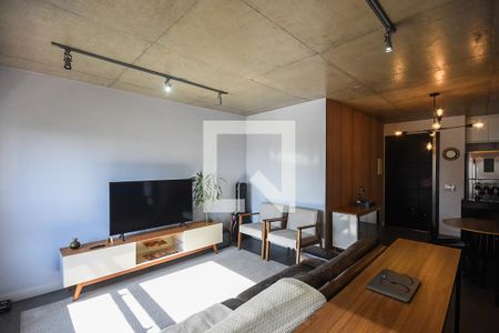 Sala de apartamento à venda com 2 quartos, 70m² em Panamby, São Paulo