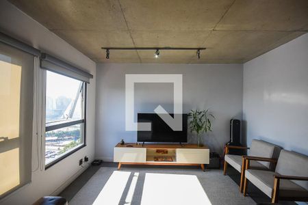 Sala de Tv de apartamento à venda com 2 quartos, 70m² em Panamby, São Paulo