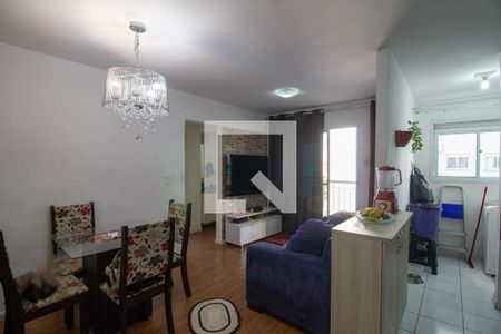 Sala de apartamento à venda com 2 quartos, 55m² em Gopouva, Guarulhos