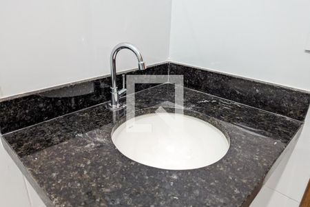 Banheiro de kitnet/studio para alugar com 1 quarto, 25m² em Taboão, São Bernardo do Campo