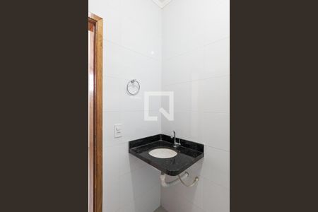 Banheiro de kitnet/studio para alugar com 1 quarto, 44m² em Taboão, São Bernardo do Campo