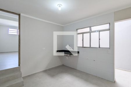 Cozinha de kitnet/studio para alugar com 1 quarto, 44m² em Taboão, São Bernardo do Campo