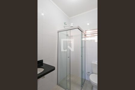 Banheiro de kitnet/studio para alugar com 1 quarto, 44m² em Taboão, São Bernardo do Campo