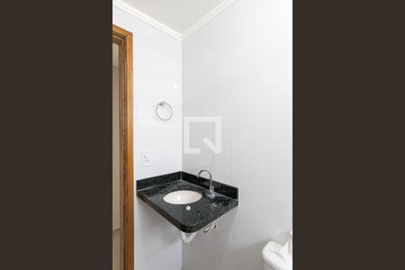 Banheiro de kitnet/studio para alugar com 1 quarto, 35m² em Taboão, São Bernardo do Campo