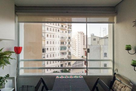 Varanda de apartamento à venda com 1 quarto, 32m² em Campos Elíseos, São Paulo