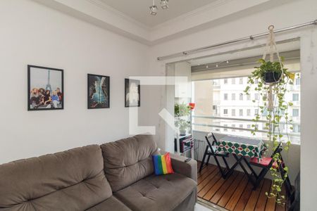 Sala de apartamento à venda com 1 quarto, 32m² em Campos Elíseos, São Paulo