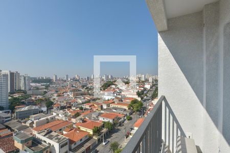 Varanda da sala de apartamento para alugar com 2 quartos, 36m² em Ipiranga, São Paulo
