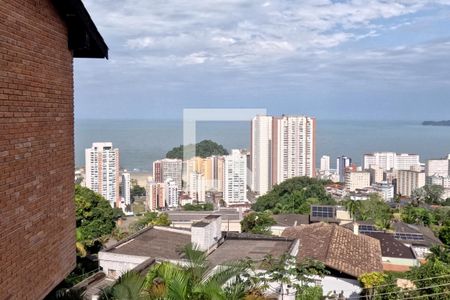 Entrada Externa - Vista - 2º Piso de casa de condomínio para alugar com 7 quartos, 394m² em Marapé, Santos