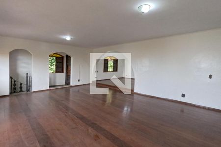 Sala de estar e jantar - 2º Piso de casa de condomínio para alugar com 3 quartos, 394m² em Marapé, Santos