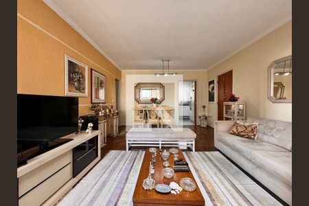 Sala de apartamento à venda com 3 quartos, 108m² em Campestre, Santo André