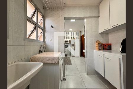 Lavanderia de apartamento para alugar com 3 quartos, 108m² em Campestre, Santo André