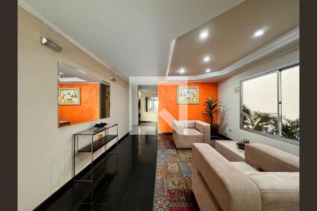 Hall de entrada de apartamento para alugar com 3 quartos, 108m² em Campestre, Santo André