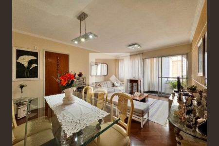 Sala de apartamento para alugar com 3 quartos, 108m² em Campestre, Santo André
