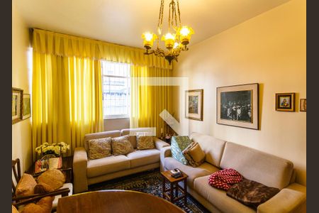 Sala de apartamento à venda com 3 quartos, 140m² em Santo Antônio, Belo Horizonte