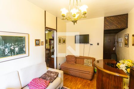 Sala de apartamento à venda com 3 quartos, 140m² em Santo Antônio, Belo Horizonte