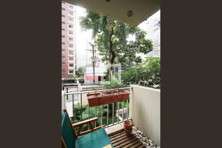 Varanda de apartamento para alugar com 1 quarto, 60m² em Moema, São Paulo