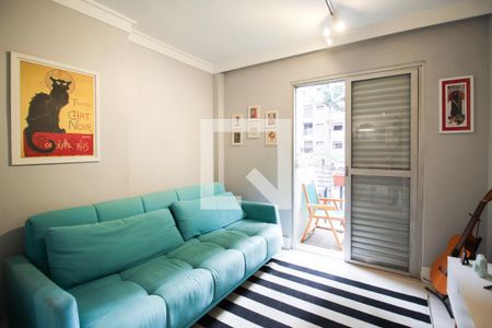Sala/Quarto 1 de apartamento para alugar com 1 quarto, 60m² em Moema, São Paulo